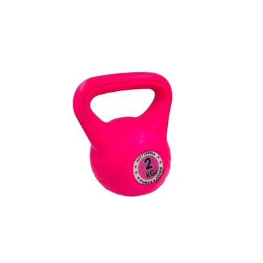 PESA PROFESIONAL NACIONAL PARA EJERCICIOS EN HOGAR 2 KG FUCSIA Y+LIGAS REGALO - 3