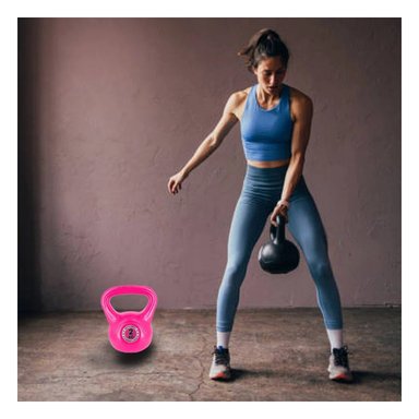 PACK12 ARTICULO RUSO DEPORTIVO PARA POTENCIA Y ESTABILIDAD 2 KG FUCSIA Y+REGALO STICKER - 3