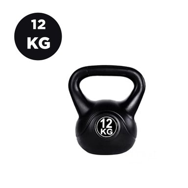 PACK2 EQUIPO RUSO PARA FUERZA Y RESISTENCIA EN HOGAR 12 KG NEGRO Y+PAPEL REGALO - 4