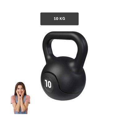 PACK2 IMPLEMENTO RUSO PARA TRABAJO CORPORAL COMPLETO 10 KG NEGRO - 4