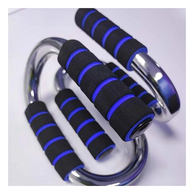 PACK6 TARIMA PUSH UP LIGERA Y CONFORTABLE PARA ENTRENAMIENTO FORMA S AZUL Y+PAPEL REGALO - 5