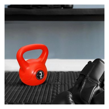 PACK2 ACCESORIO RUSO PARA ENTRENAMIENTO DE FUERZA 3 KG ROJO - 3