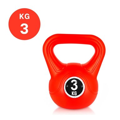 PACK2 ACCESORIO RUSO PARA ENTRENAMIENTO DE FUERZA 3 KG ROJO - 4