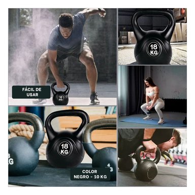 HERRAMIENTA RUSA PARA POTENCIAR RENDIMIENTO FISICO 18 KG NEGRO - 5