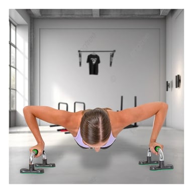 PACK4 ESTRUCTURA MULTIFUNCIONAL PUSH UP CONFORTABLE Y LIGERA VERDE NEUTRO Y+PAPEL REGALO - 2