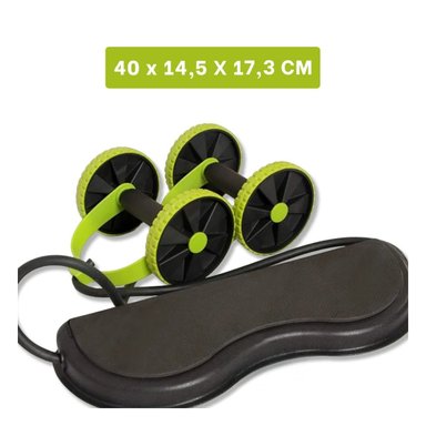 PACK2 RUEDA PORTATIL PARA CORE Y PLANCHAS CON RESISTENCIA VERDE - 4
