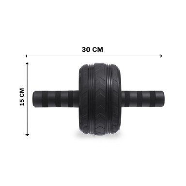 PACK4 ANILLO RODANTE FITNESS PARA TONIFICAR ZONA MEDIA NEGRO Y+REGALO STICKER - 4