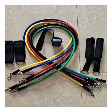 PACK12 CUERDAS PARA CORE BRAZOS Y PIERNAS EN RUTINA YOGA Y+REGALO STICKER - 5