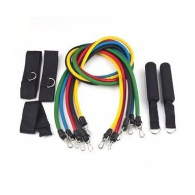 ELASTICAS CON DIFERENTES RESISTENCIAS PARA ENTRENAMIENTO COMPLETO YOGA Y+REGALO STICKER - 3