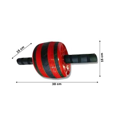 PACK12 RODANTE CON ASAS COMODAS PARA RUTINA DE EJERCICIOS ROJO Y+PAPEL REGALO - 4