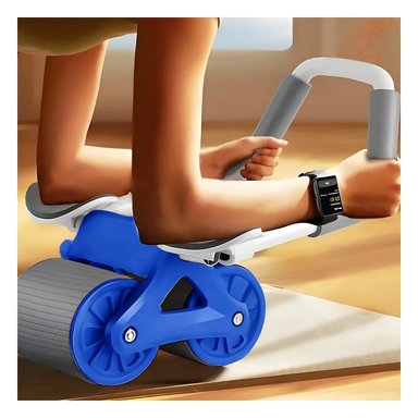PACK4 AB WHEEL 2 EN 1 CON TABLERO ANALOGICO PARA ENTRENAMIENTO INTENSO AZUL Y+REGALO STICKER - 3