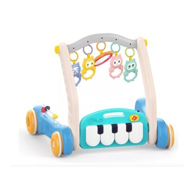 PACK4 GIMNASIO PRACTICO 2 EN 1 CON ANDADOR Y PIANO PARA USO DIARIO Y+PAPEL REGALO - 3