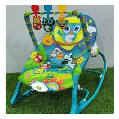 HAMACA MECEDORA DE MECEDORA AZUL PARA ESTIMULACION TEMPRANA Y UNICA Y+REGALO STICKER - 2