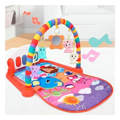 PACK4 ALFOMBRA ROJA CON PIANO Y ARCO PARA ESPACIO INFANTIL Y+REGALO STICKER - 3