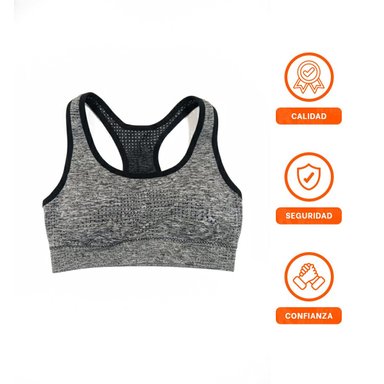 PACK6 EQUIPO YOGA TOP Y SHORT FITNESS YOGA PLOMO CON COMPRESION LIGERA Y+REGALO STICKER - 2