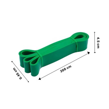 PACK4 TIRA VERDE 25 A 57KG PARA FORTALECER CORE Y+PAPEL REGALO - 4