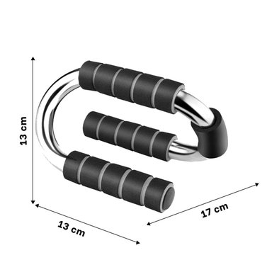 PACK6 DISPOSITIVO DEPORTIVO EN FORMA DE S GRIS PARA RUTINAS EN CASA - 4