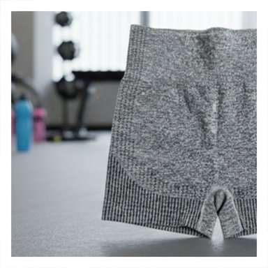 PACK4 DUPLA RUNNING TOP Y SHORT FITNESS YOGA PLOMO CON AJUSTE FLEXIBLE Y+PAPEL REGALO - 2