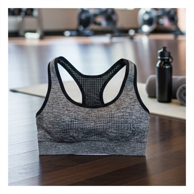 PACK4 DUPLA RUNNING TOP Y SHORT FITNESS YOGA PLOMO CON AJUSTE FLEXIBLE Y+PAPEL REGALO - 5