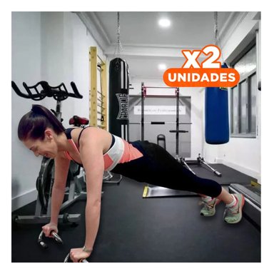 PACK2 IMPLEMENTO DE ENTRENAMIENTO EN FORMA DE S GRIS ANTIDESLIZANTE Y+REGALO STICKER - 1
