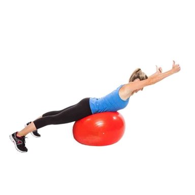PACK6 CIRCULO DE PILATES 75CM ROJO REFORZADO PARA CORE Y+REGALO STICKER - 2