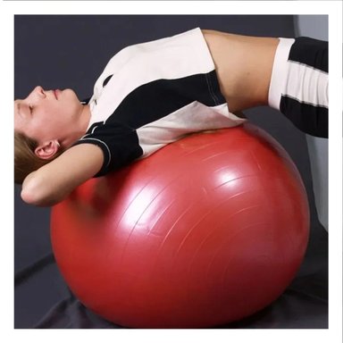 PACK6 CIRCULO DE PILATES 75CM ROJO REFORZADO PARA CORE Y+REGALO STICKER - 5
