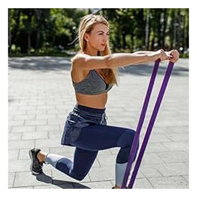 PACK6 IMPLEMENTO DEPORTIVO MORADO 16 A 39KG PARA RUTINAS DE FUERZA - 2