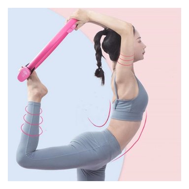 CIRCULO FUNCIONAL 40 CM ROSADO PARA INTEGRAR EN RUTINAS DE PILATES Y+POST IT - 3