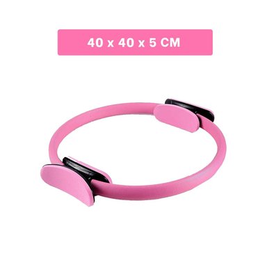CIRCULO FUNCIONAL 40 CM ROSADO PARA INTEGRAR EN RUTINAS DE PILATES Y+POST IT - 4
