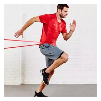 TIRA DE RESISTENCIA ROJA 7 A 16KG PARA CALISTENIA Y+LIGAS REGALO - 2