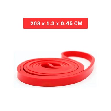 TIRA DE RESISTENCIA ROJA 7 A 16KG PARA CALISTENIA Y+LIGAS REGALO - 4