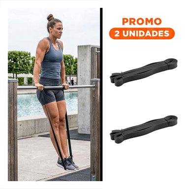 PACK2 CINTA NEGRA 11 A 29KG PARA RUTINAS FITNESS - 1