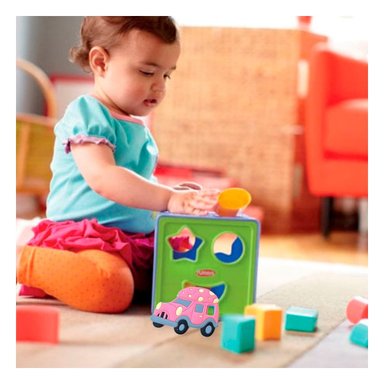 PACK2 ANILLO MASTICABLE INFANTIL EN SILICONA CON PUNTOS ROSADO - 3