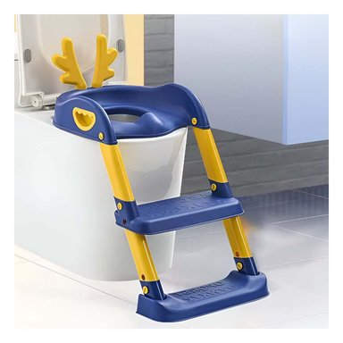 PACK4 ESTRUCTURA DE BANO CON ESCALERA AZUL Y AMARILLO OREJITAS Y+REGALO STICKER - 5