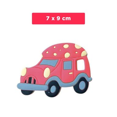 PRODUCTO DE DENTICION INFANTIL EN SILICONA CON PUNTOS ROJO - 4