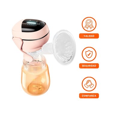 BOMBA PORTATIL ELECTRICA LECHE MELON MOVIL Y COMODA PARA USO DIARIO Y+LIGAS REGALO - 3