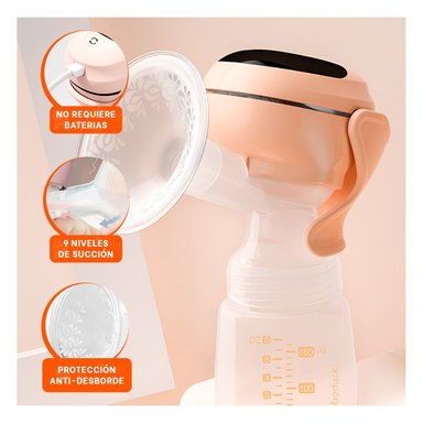 UNIDAD LACTANCIA ELECTRICO PORTATIL MELON MOVIL Y COMODO PARA USO Y+PAPEL REGALO - 5
