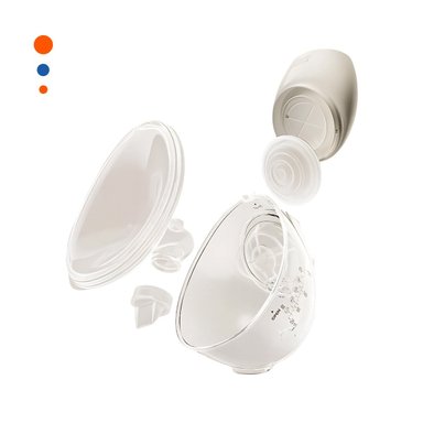 EXTRACTOR PORTATIL ELECTRICO LECHE BLANCO COMODO Y MOVIL PARA MAMA Y+PAPEL REGALO - 1