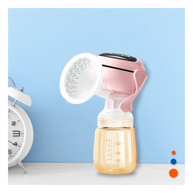 EXTRACTOR PORTATIL ELECTRICO LECHE ROSADO FACIL Y SEGURO PARA MAMA Y+PAPEL REGALO - 2