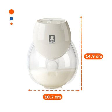 DISPOSITIVO PORTATIL ELECTRICO LECHE BLANCO FACIL Y SEGURO PARA USO Y+POST IT - 4