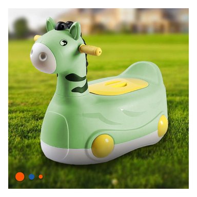 RECIPIENTE LIGERO JIRAFA CON RUEDAS VERDE FACIL Y MOVIL PARA NINOS Y+LIGAS REGALO - 2