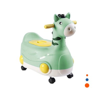 RECIPIENTE LIGERO JIRAFA CON RUEDAS VERDE FACIL Y MOVIL PARA NINOS Y+LIGAS REGALO - 3