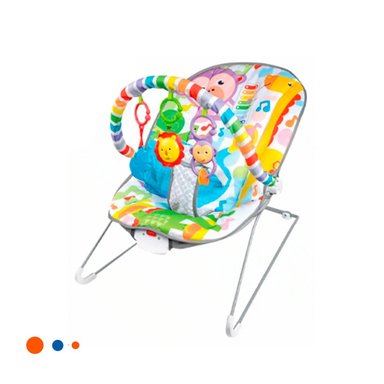 PACK2 REPOSADOR MECEDOR ERGONOMICO PARA USO CONTINUO MULTICOLOR MONITO Y+REGALO STICKER - 2