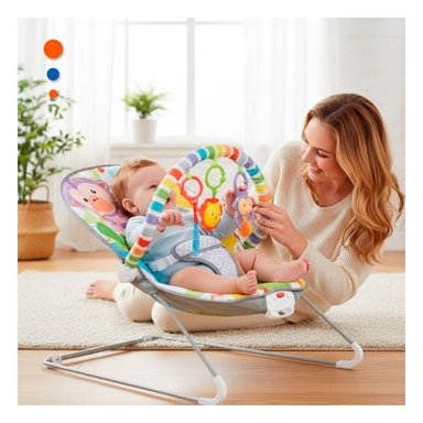 PACK2 REPOSADOR MECEDOR ERGONOMICO PARA USO CONTINUO MULTICOLOR MONITO Y+REGALO STICKER - 5