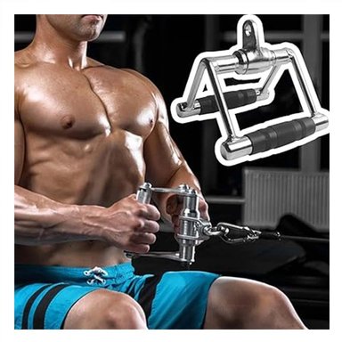 PACK2 MANIJA POLEA 360 GRADOS PLATEADO PARA ENTRENAMIENTO DIARIO Y MOVIMIENTO Y+PAPEL REGALO - 2