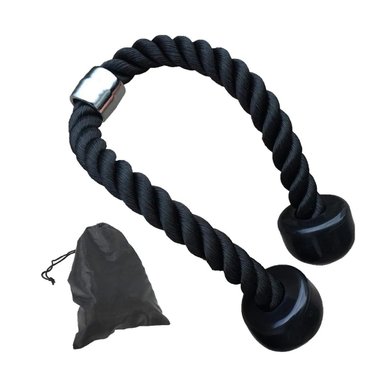 PACK6 IMPLEMENTO DE FUERZA PARA TRABAJO DE BICEPS TRICEPS NEGRO Y+REGALO STICKER - 2