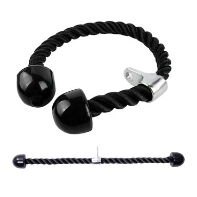 PACK2 SOPORTE DE ENTRENAMIENTO PARA BICEPS TRICEPS CON AGARRE DOBLE NEGRO Y+REGALO STICKER - 2