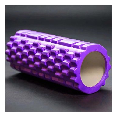 RUEDA ROLLER MORADO CON AJUSTE COMODO PARA MASAJES Y RELAJACION MUSCULAR Y+PAPEL REGALO - 3
