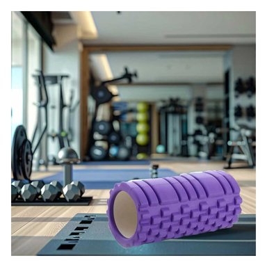 PACK4 RODILLO ROLLER 29X9 EN MORADO VERSATIL PARA YOGA Y ENTRENAMIENTO - 3