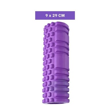 PACK4 RODILLO ROLLER 29X9 EN MORADO VERSATIL PARA YOGA Y ENTRENAMIENTO - 4